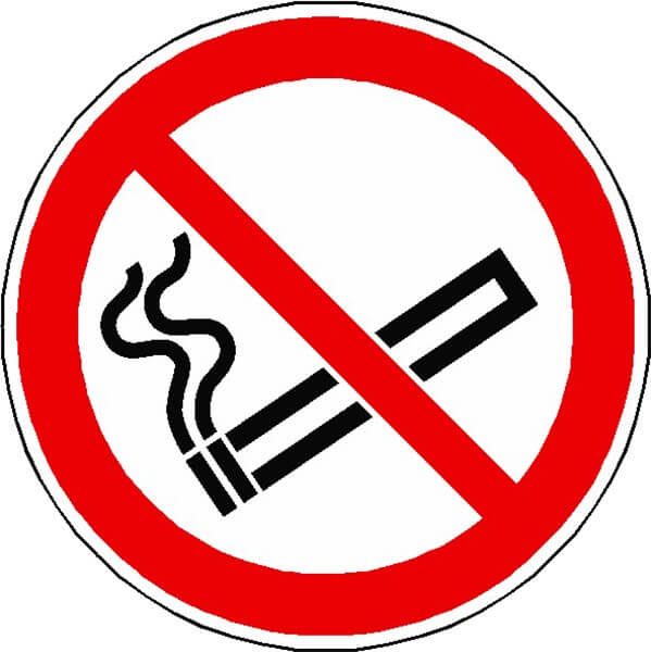 logo interdiction de fumer